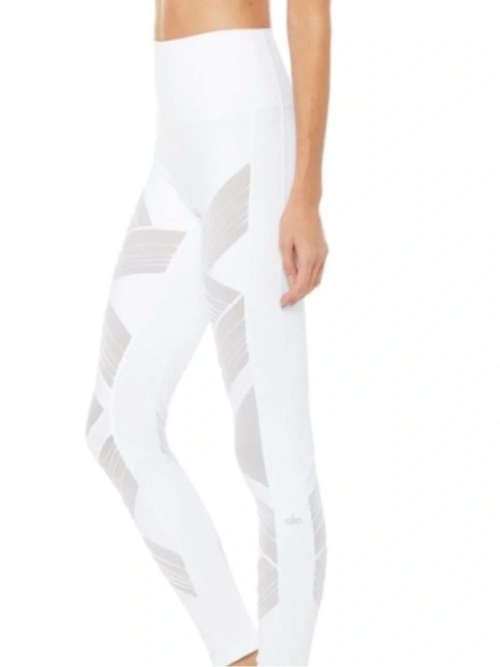NWT ALO Ultimate High-Waist Legging White Size M
